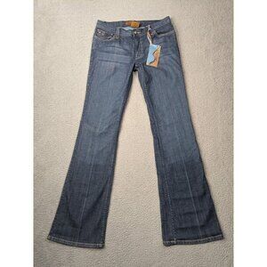 Saforte Jeans Womens 30 Bootcut Lovely Fit Studs Detail Pockets Blue